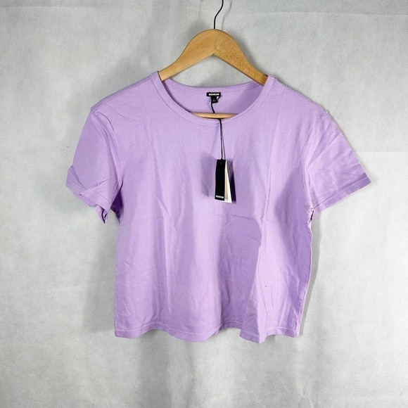 Monrow 50’s Vintage Tee Lavendula Size Large - Picture 1 of 6